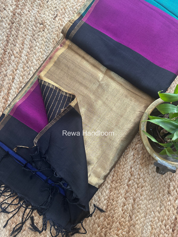Exclusive Maheshwari Four Paddle Weaving Saree