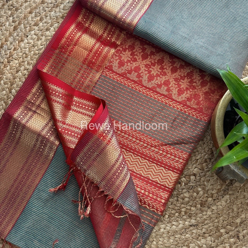 Maheshwari Tissue Rich Pallu Saree