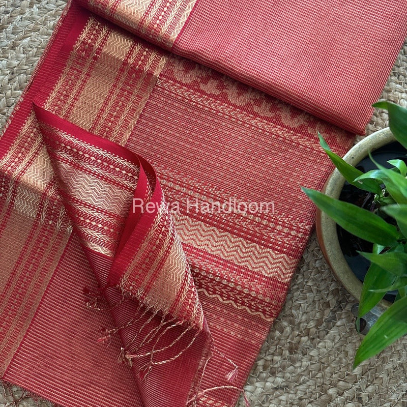 Maheshwari Tissue Rich Pallu Saree 