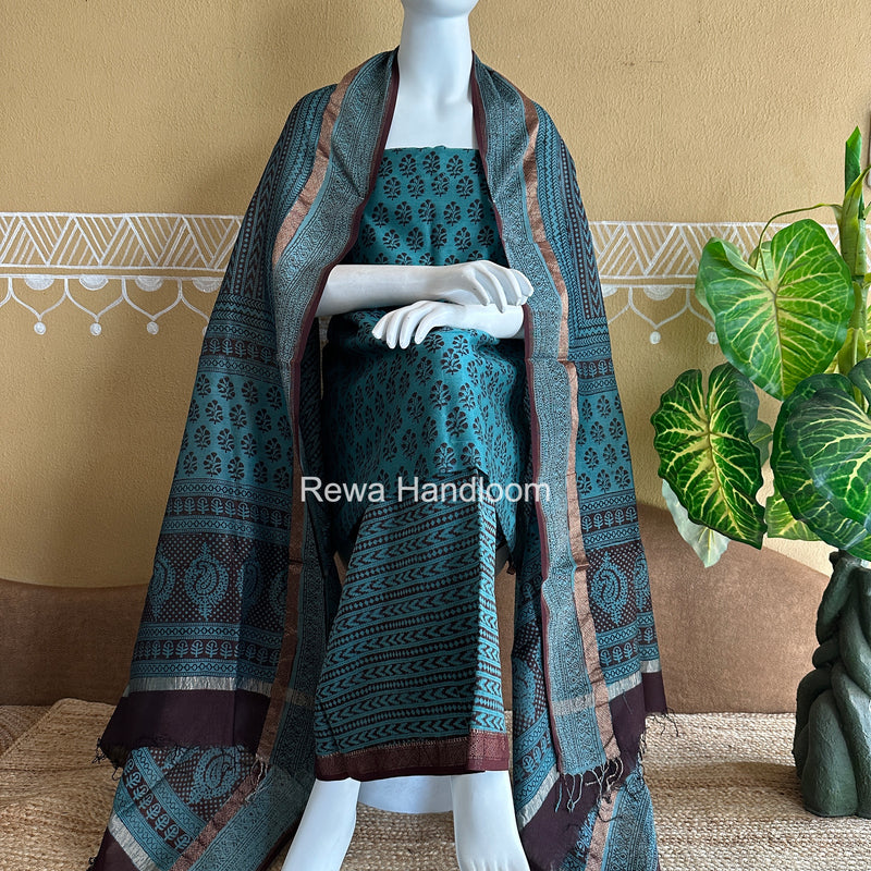 Maheshwari Bagh Print Suit