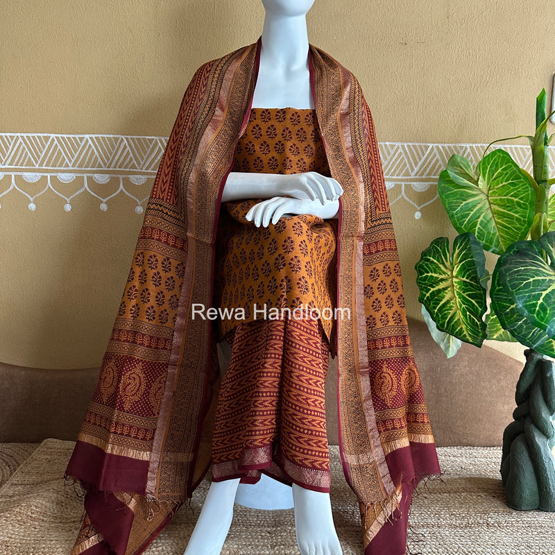 Maheshwari Bagh Print Suit