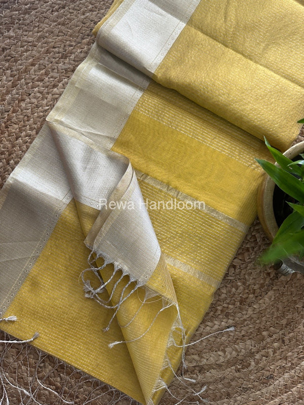 Maheswari Silver Tissue Saree
