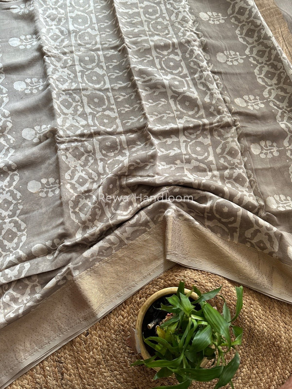  Dabu Kashish Cotton Print Saree