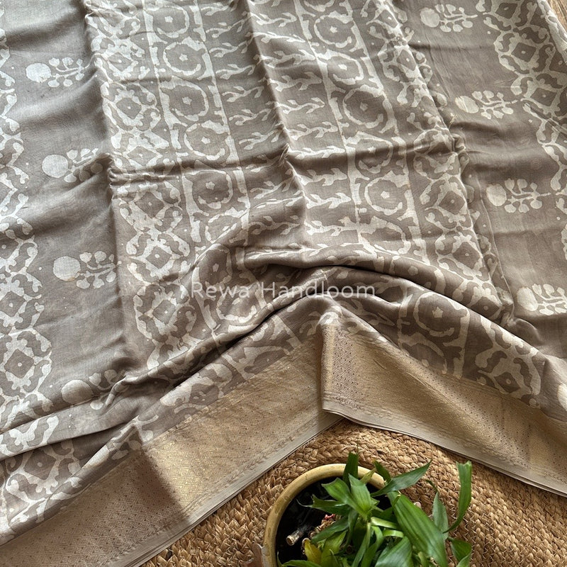  Dabu Kashish Cotton Print Saree