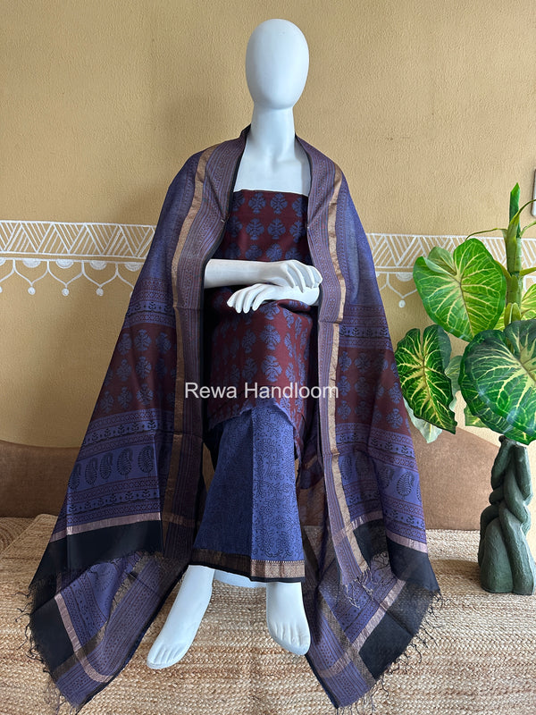 Maheshwari Bagh Print Suit