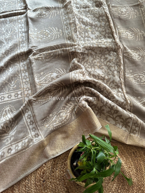  Dabu Kashish Cotton Print Saree