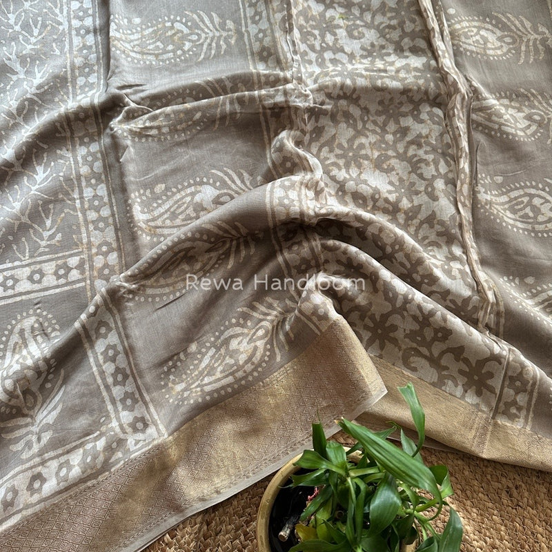  Dabu Kashish Cotton Print Saree