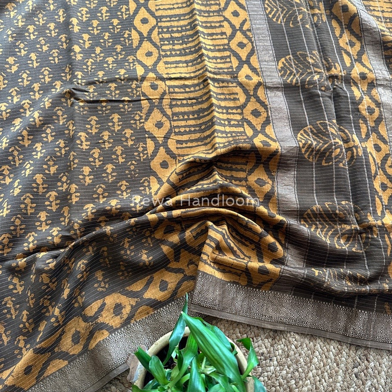  Dabu Kashish Print Saree