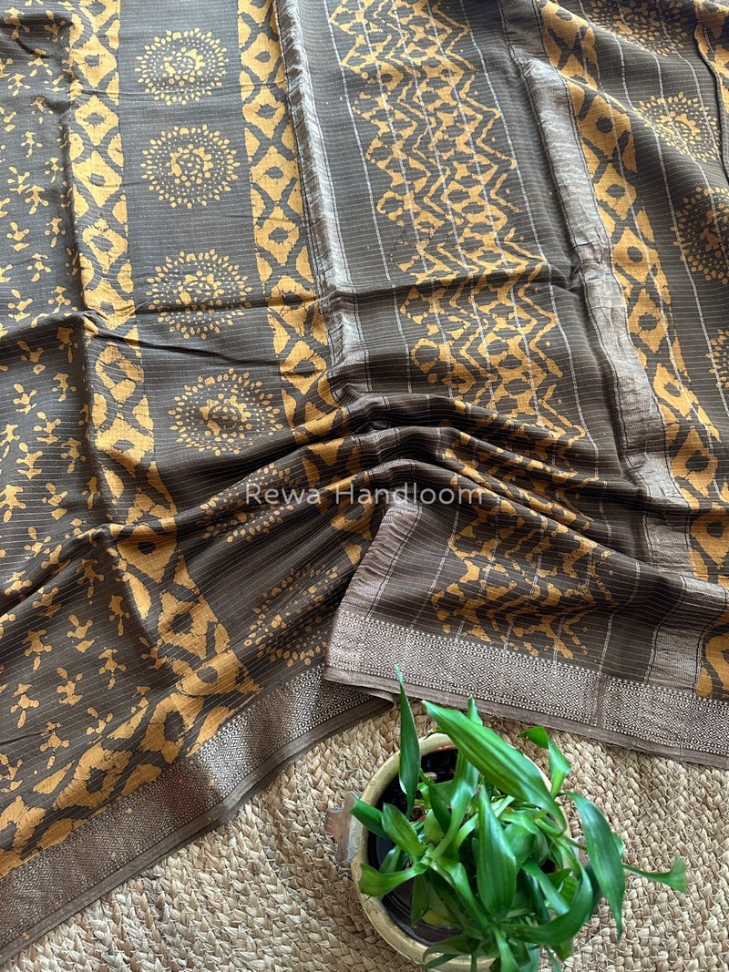  Dabu Kashish Print Saree