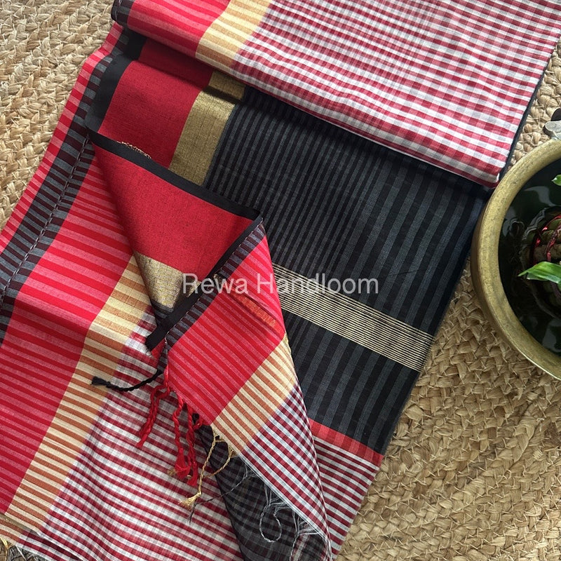 Exclusive Maheswari Checks Saree