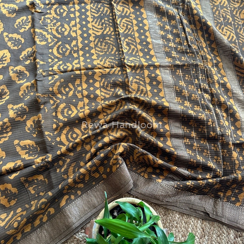  Dabu Kashish Print Saree