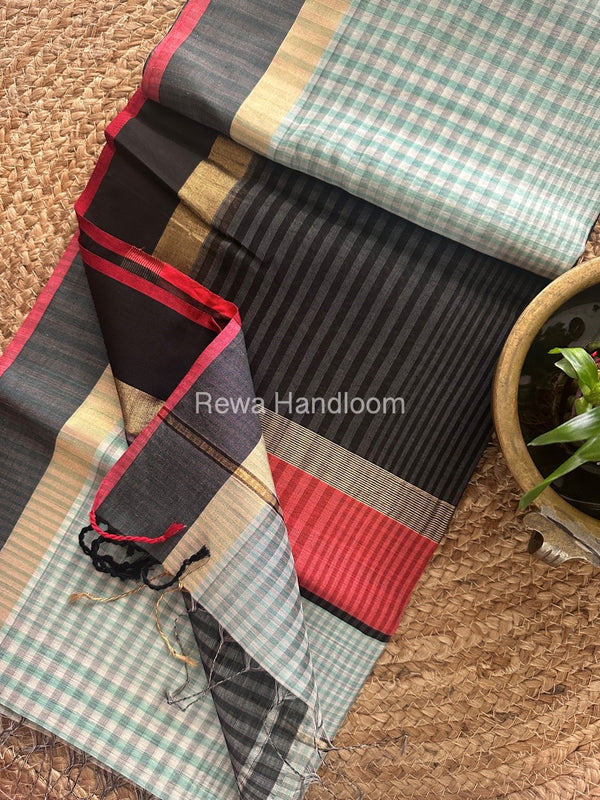 Exclusive Maheswari Checks Saree