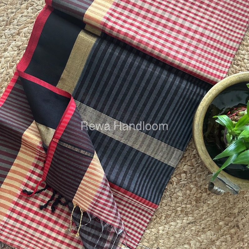 Exclusive Maheswari Checks Saree