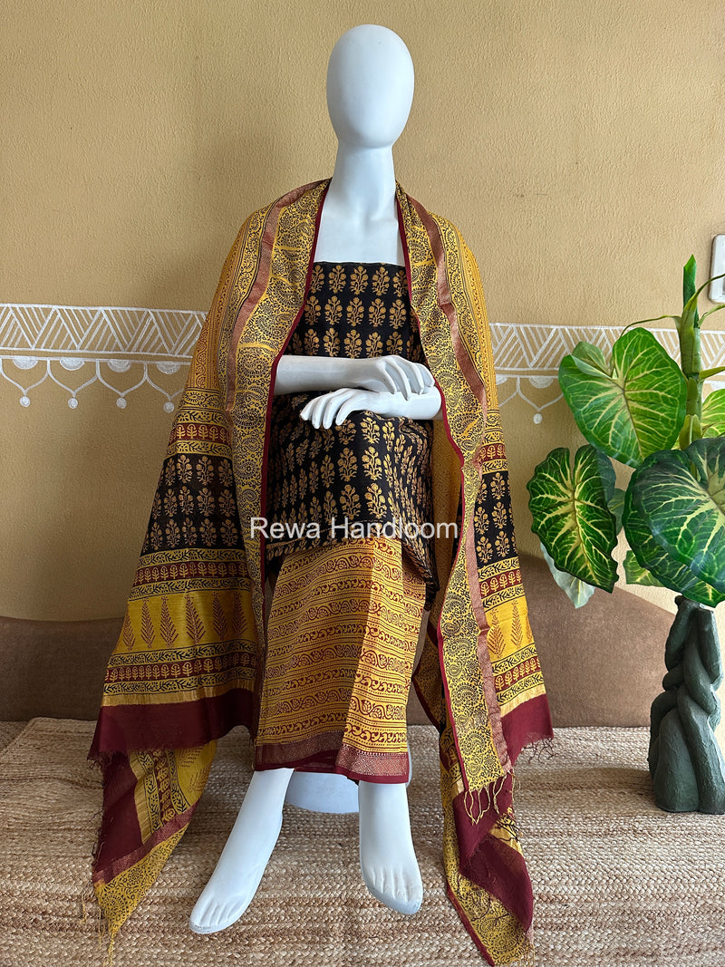 Maheshwari Bagh Print Suit