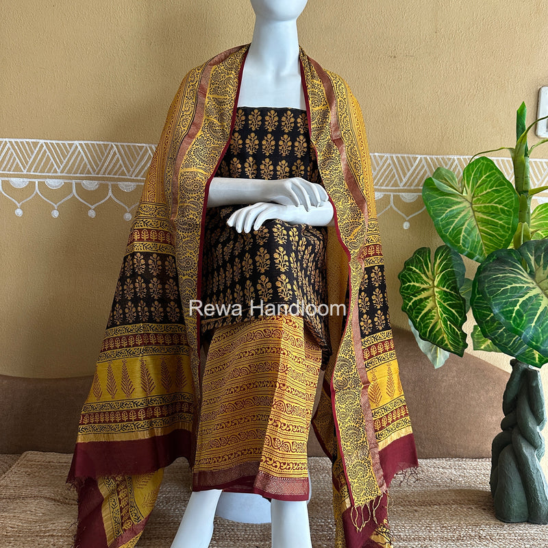 Maheshwari Bagh Print Suit