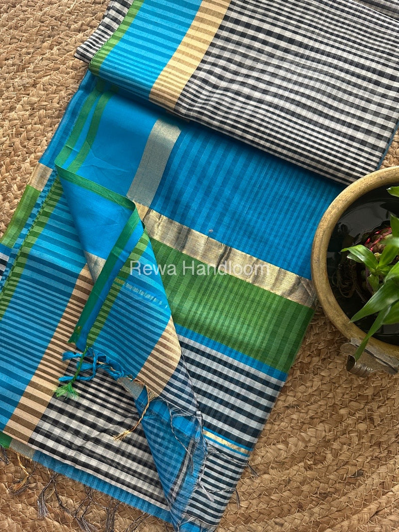 Exclusive Maheswari Checks Saree