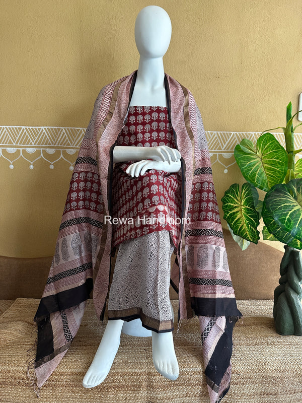 Maheshwari Bagh Print Suit 