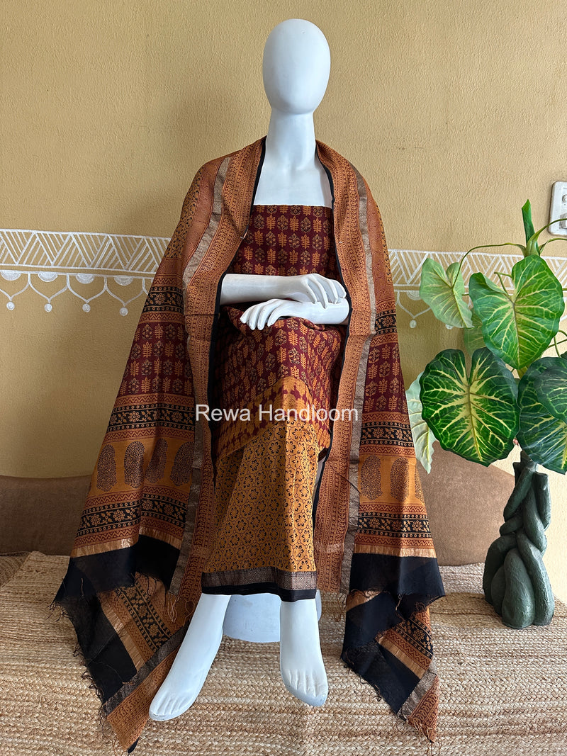 Maheshwari Bagh Print Suit