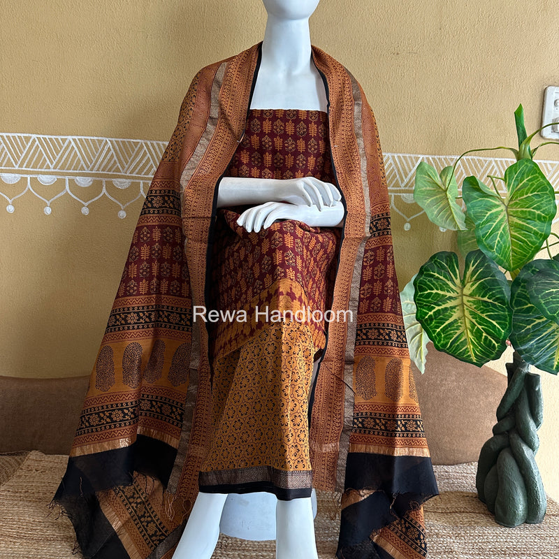 Maheshwari Bagh Print Suit