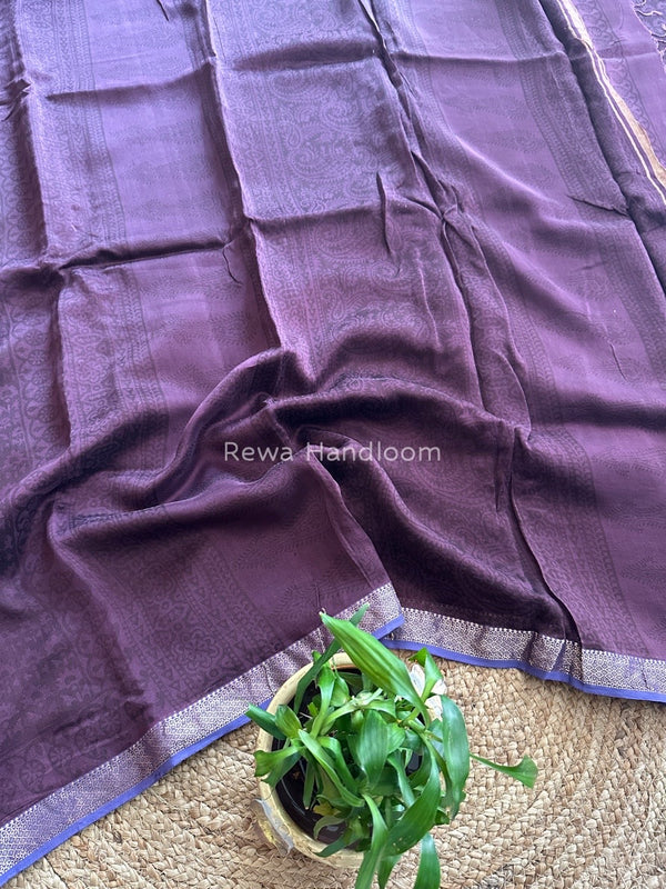 Maheshwari Bagh Print Saree