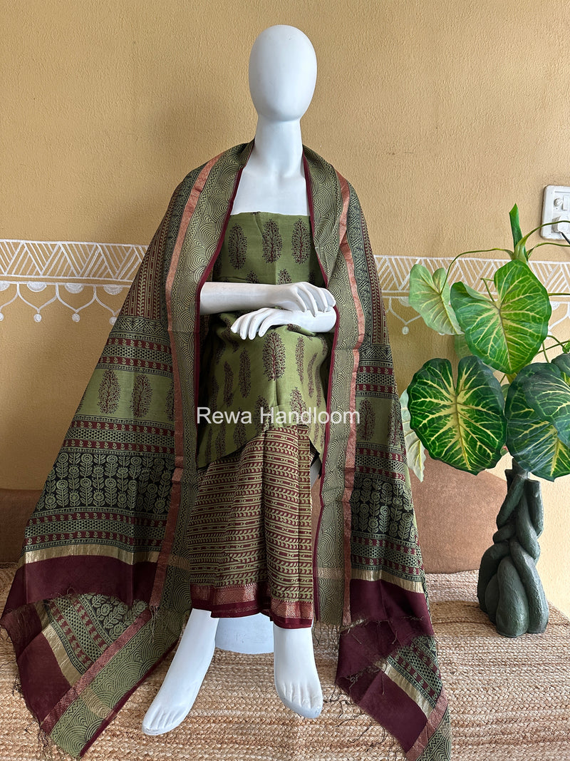 Maheshwari Bagh Print Suit