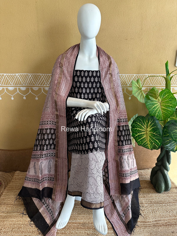 Maheshwari Bagh Print Suit