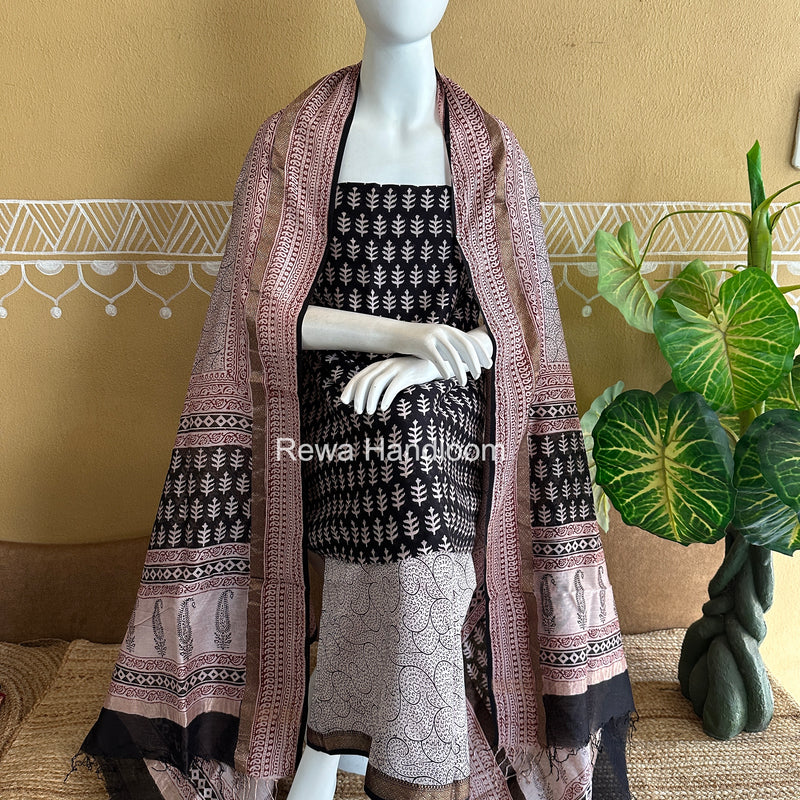 Maheshwari Bagh Print Suit