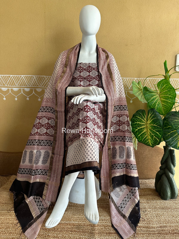 Maheshwari Bagh Print Suit