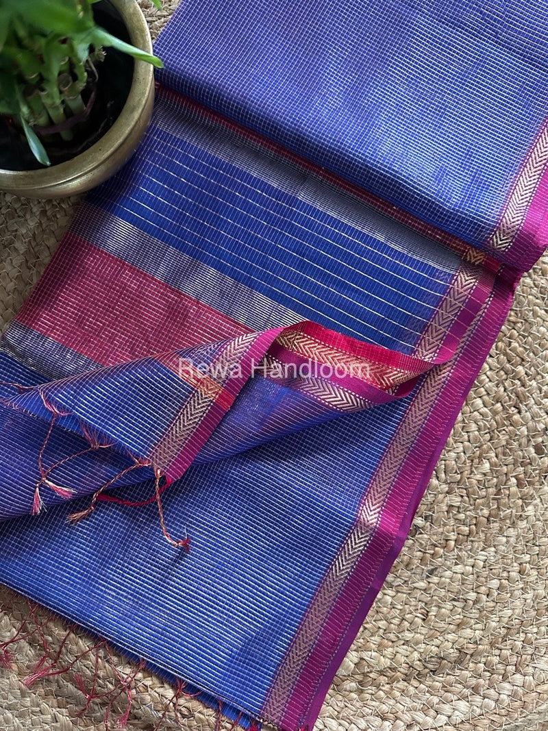 Maheshwari Tissue Silk Saree