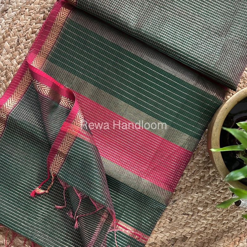 Maheshwari Tissue Silk Saree