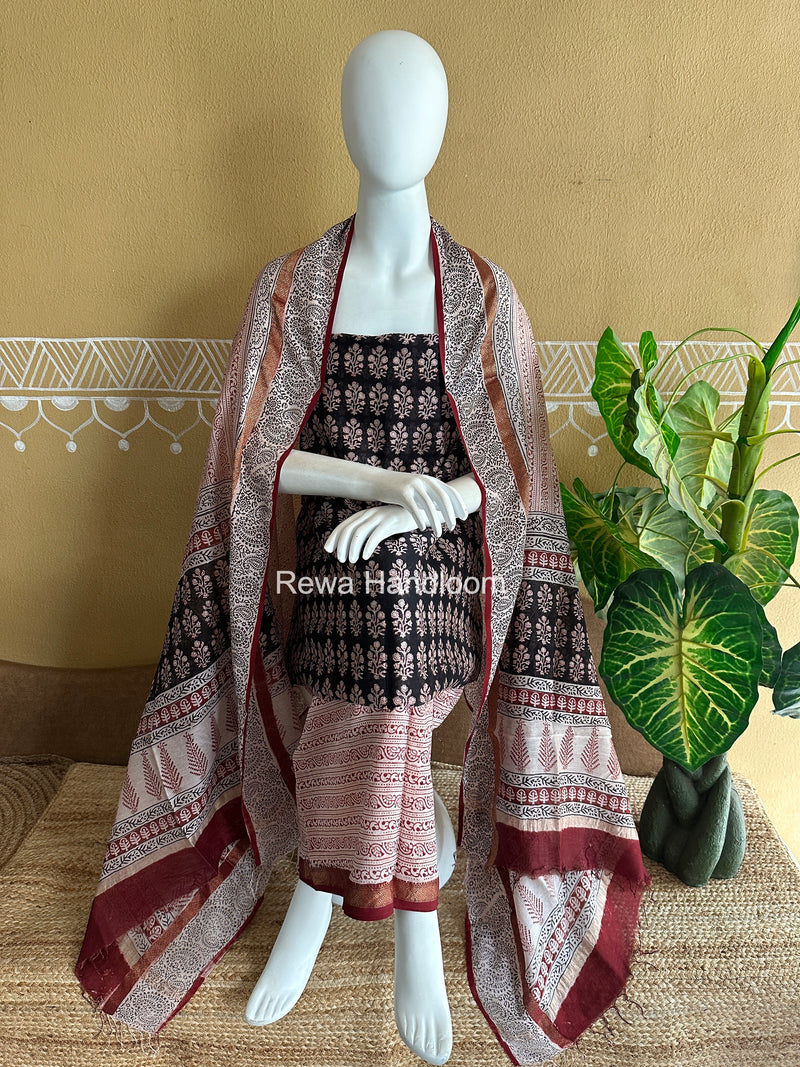 Maheshwari Bagh Print Suit