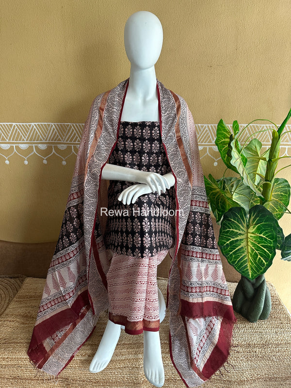 Maheshwari Bagh Print Suit