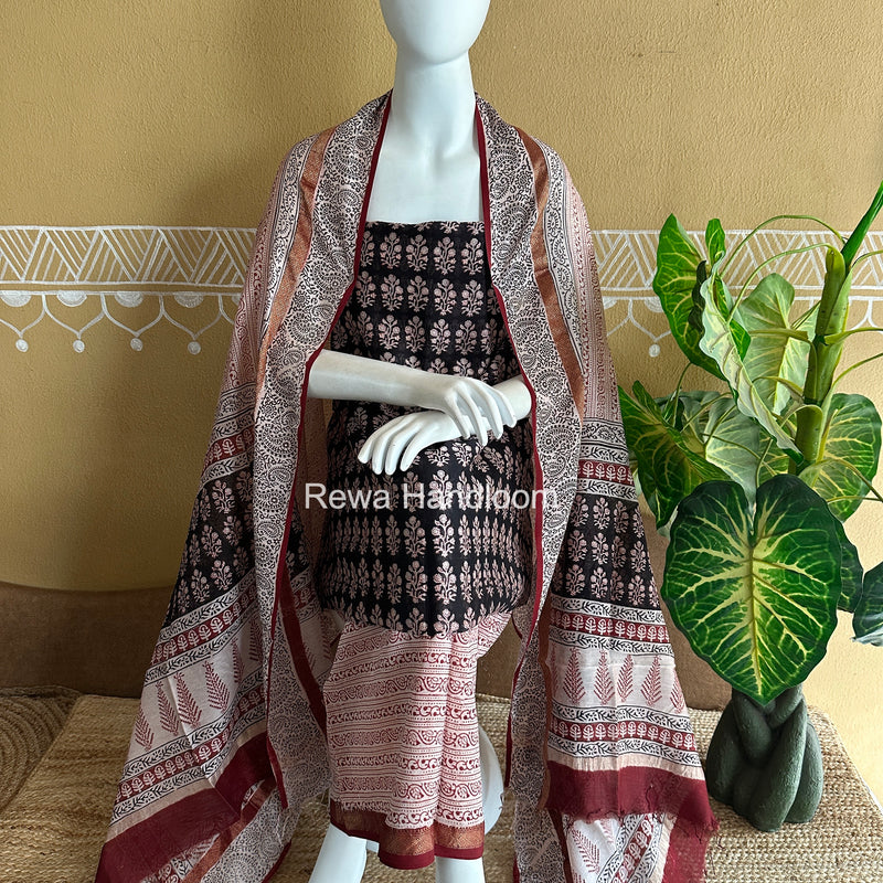 Maheshwari Bagh Print Suit