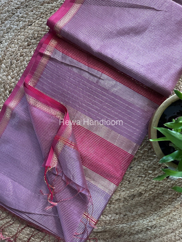 Maheshwari Tissue Silk Saree