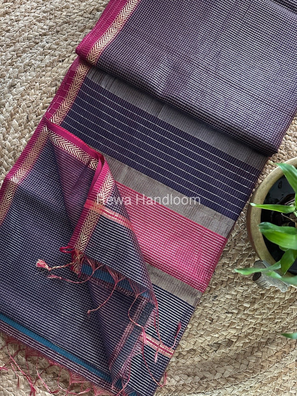 Maheshwari Tissue Silk Saree