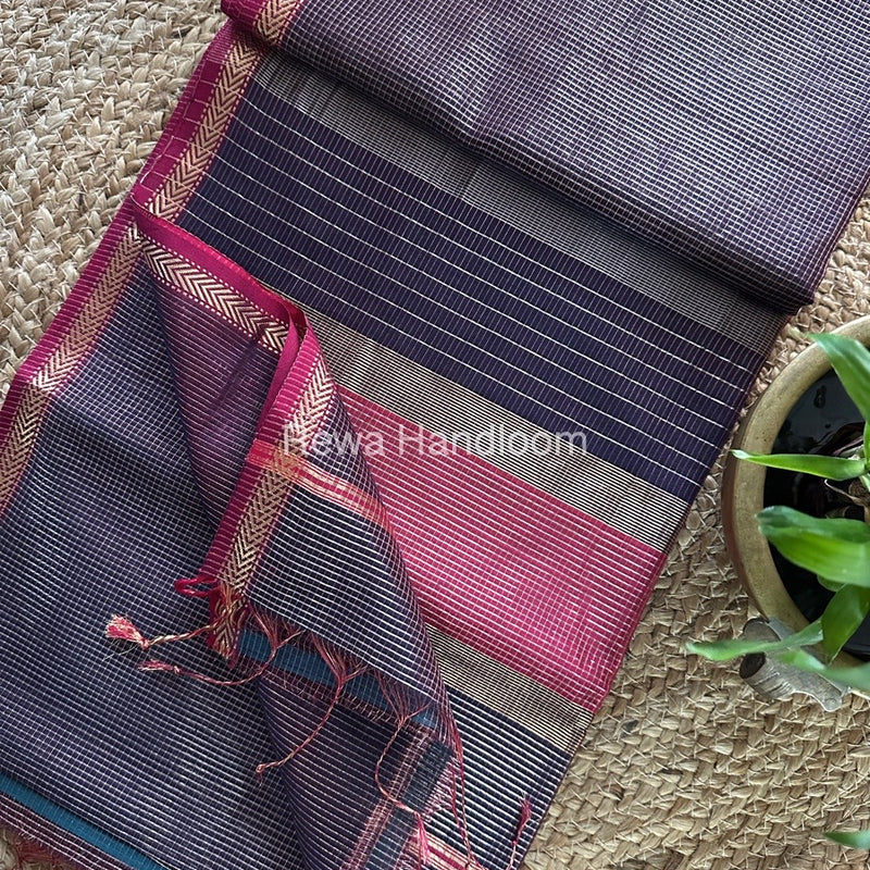 Maheshwari Tissue Silk Saree
