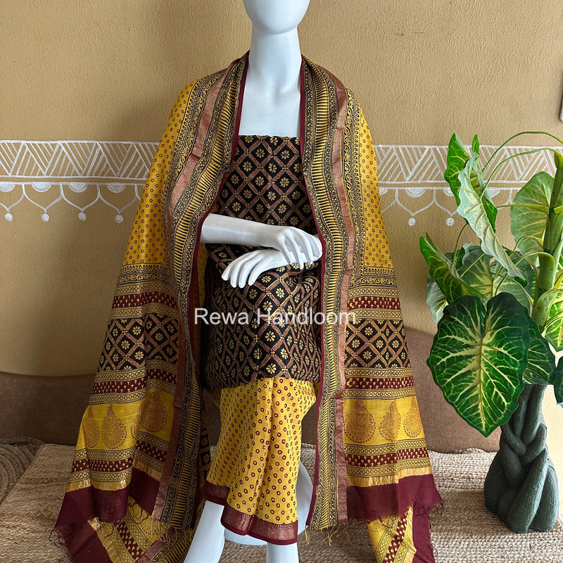 Maheshwari Bagh Print Suit