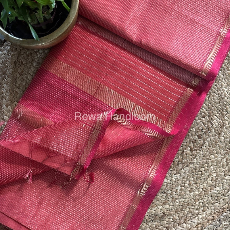 Maheshwari Tissue Silk Saree