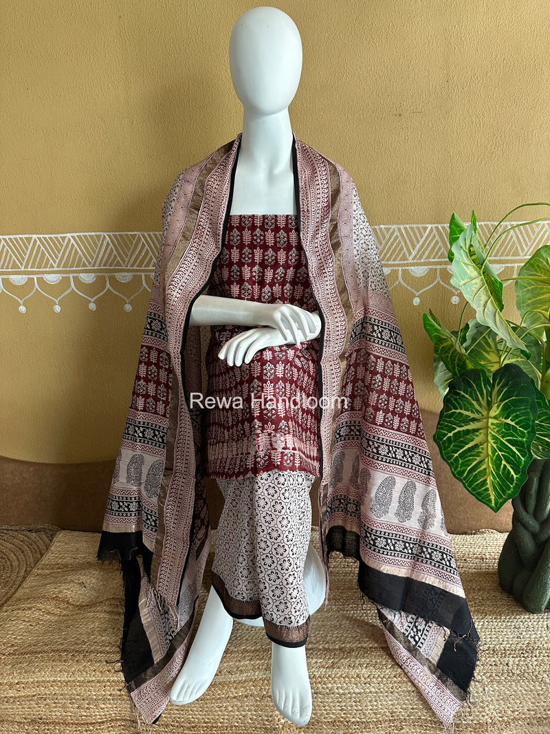 Maheshwari Bagh Print Suit