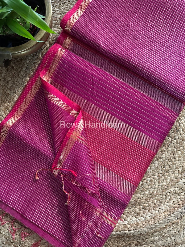 Maheshwari Tissue Silk Saree