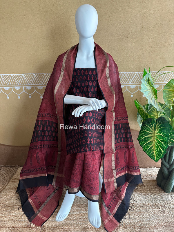 Maheshwari Bagh Print Suit