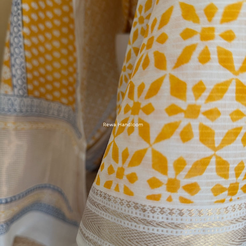 Maheshwari Bagh Indigo Print Suit