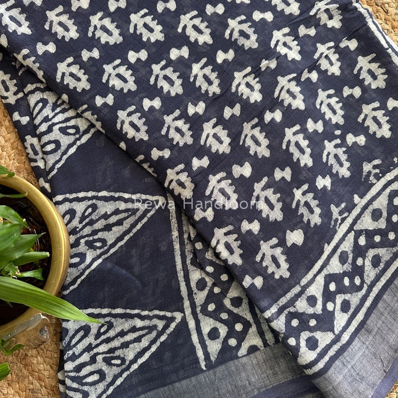  Cotton Linen Saree