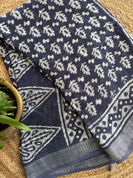  Cotton Linen Saree