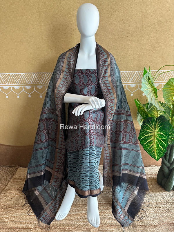 Maheshwari Bagh Print Suit