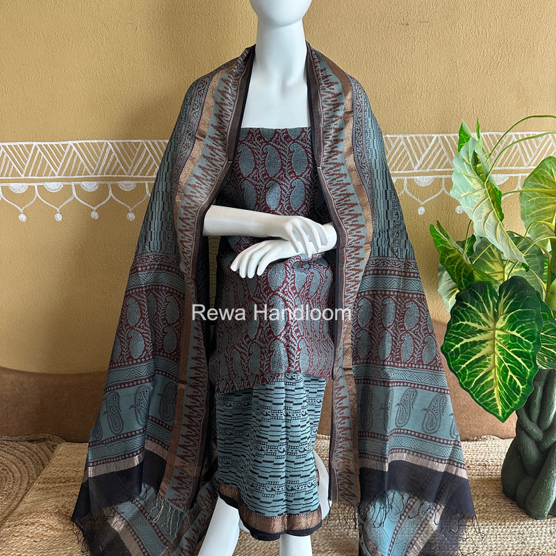 Maheshwari Bagh Print Suit