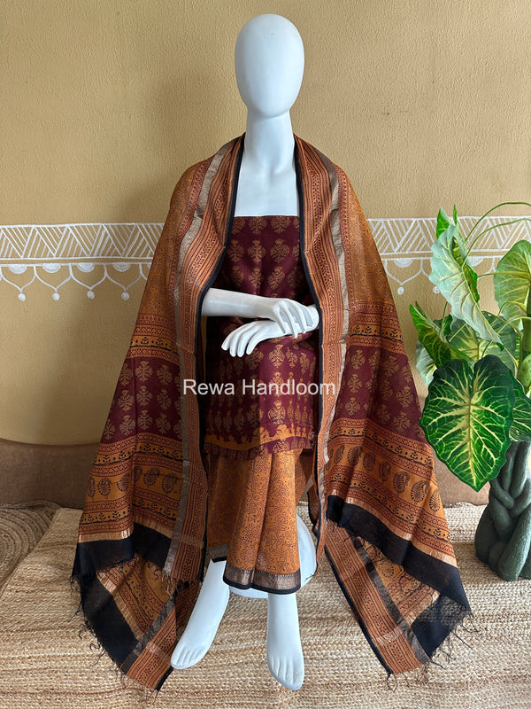 Maheshwari Bagh Print Suit