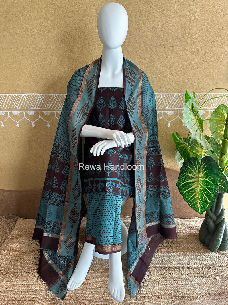 Maheshwari Bagh Print Suit