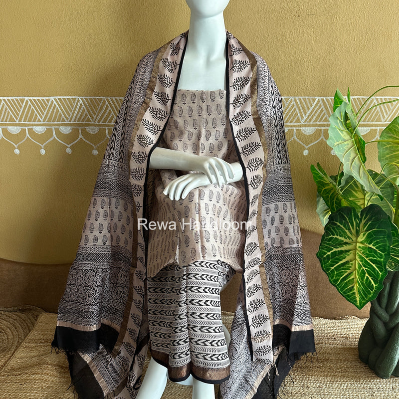Maheshwari Bagh Print Suit