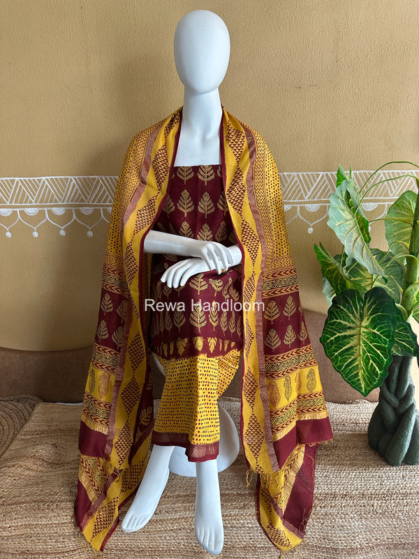 Maheshwari Bagh Print Suit